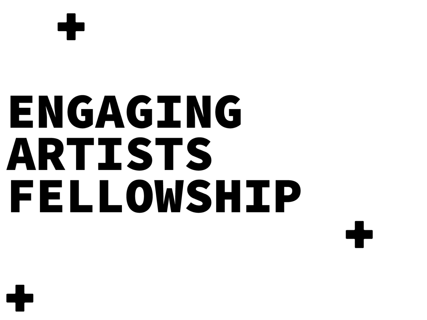 Engaging Artists Fellowship title text